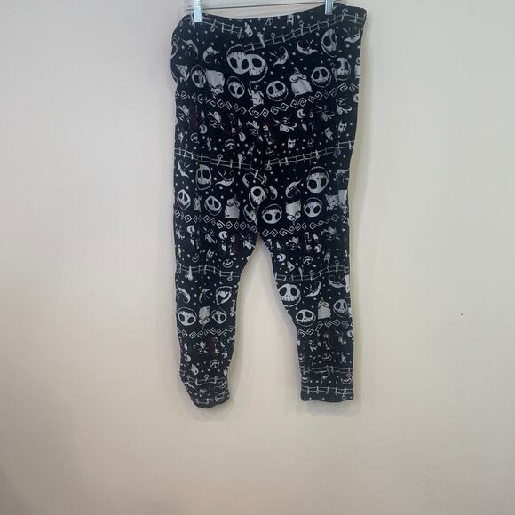 Disney Velour Nightmare Before Christmas Sleep Pant Jogger SZ 3X - Picture 3 of 4